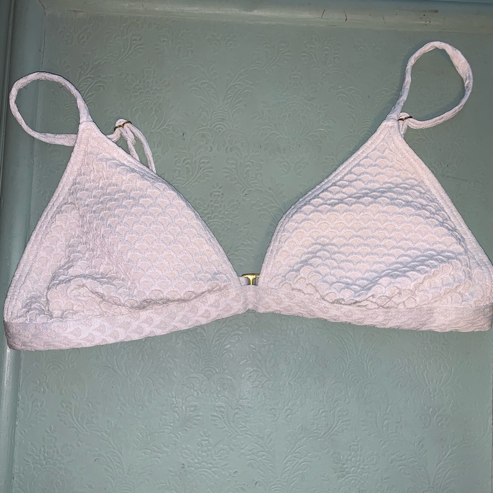 White Xhilaration Bikini Top